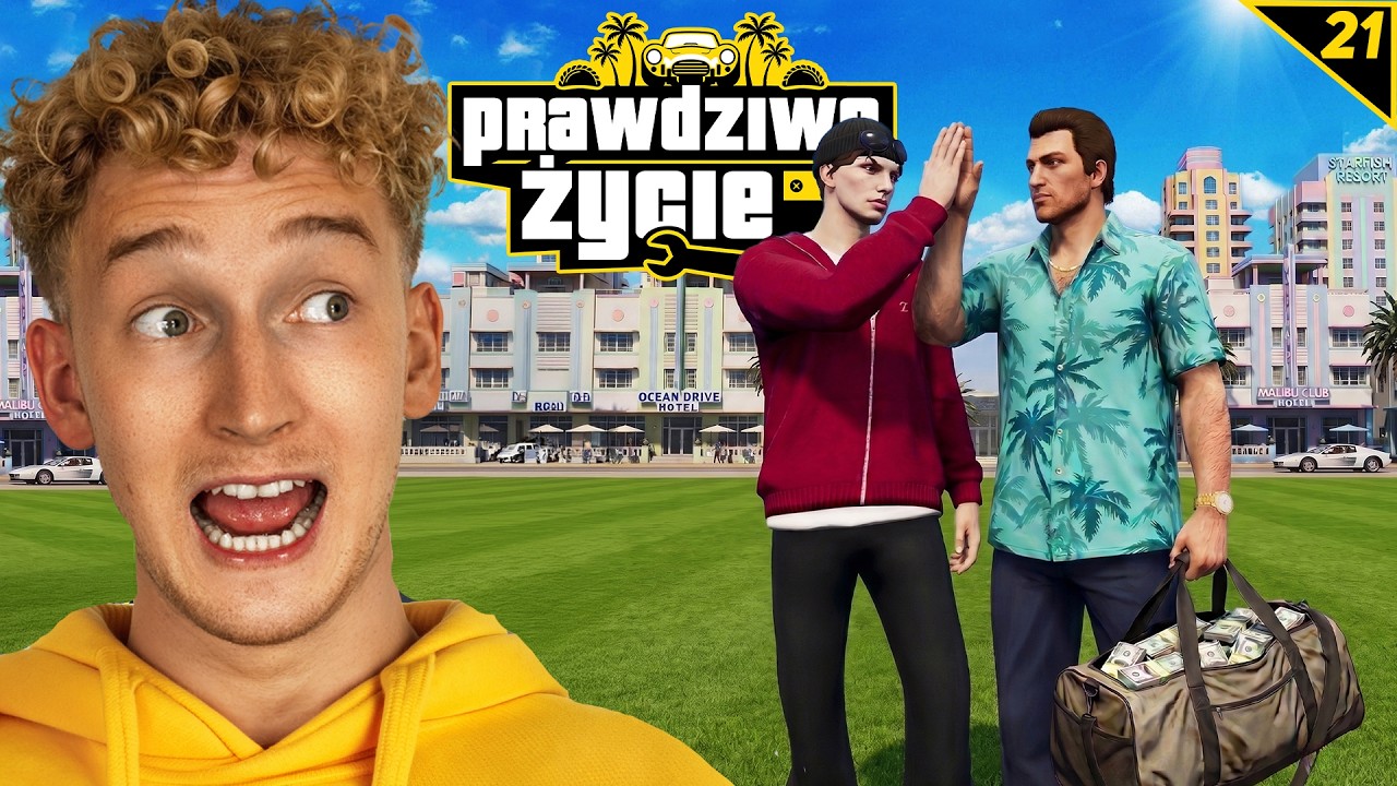 GTA V PRAWDZIWE ŻYCIE #21 - BOGACZ z VICE CITY! 😮