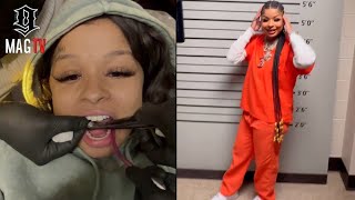 "I Got My Tooth Back" Chrisean Rock Gets Lost Tooth Replaced Before Visiting Kai Cenat In Jail! 🦷
