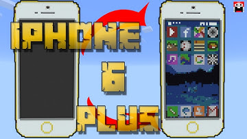 iPhone 6 Plus in Minecraft !! New Working iPhone in MCPE !! (Working!!)