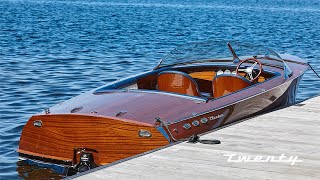 Clarion Boats  the sophisticated beauty of a classic wooden boat but crafted with modern technology