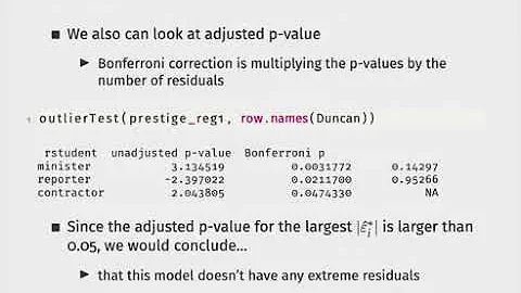 Week 6, Lecture 11, Part 6: Studentized Residuals