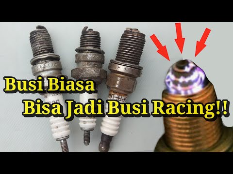 Part 2 :https://youtu.be/pwoViWHGOd0 Tes Adu API Busi BRISK IRIDIUM PLATINUM DENSO.. 