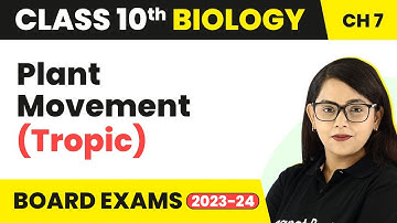 Plant Movement (Tropic) - Control and Coordination | Class 10 Biology