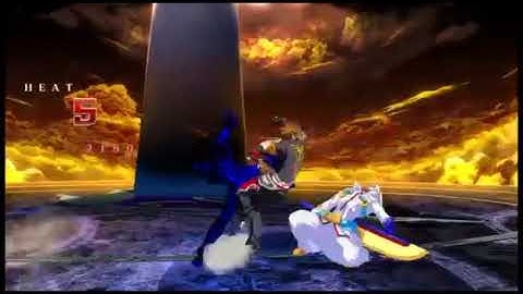 BLAZBLUE CF Naoto=Kurogane Combo Movie