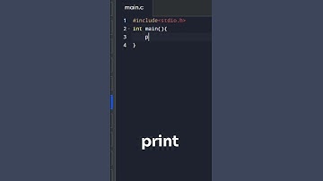 "Hello World!" In C !