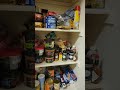 My messy pantry