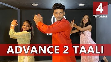 Advance 2 Taali | garba dance Beginners Tutorial 4 | by Girish Prajapati
