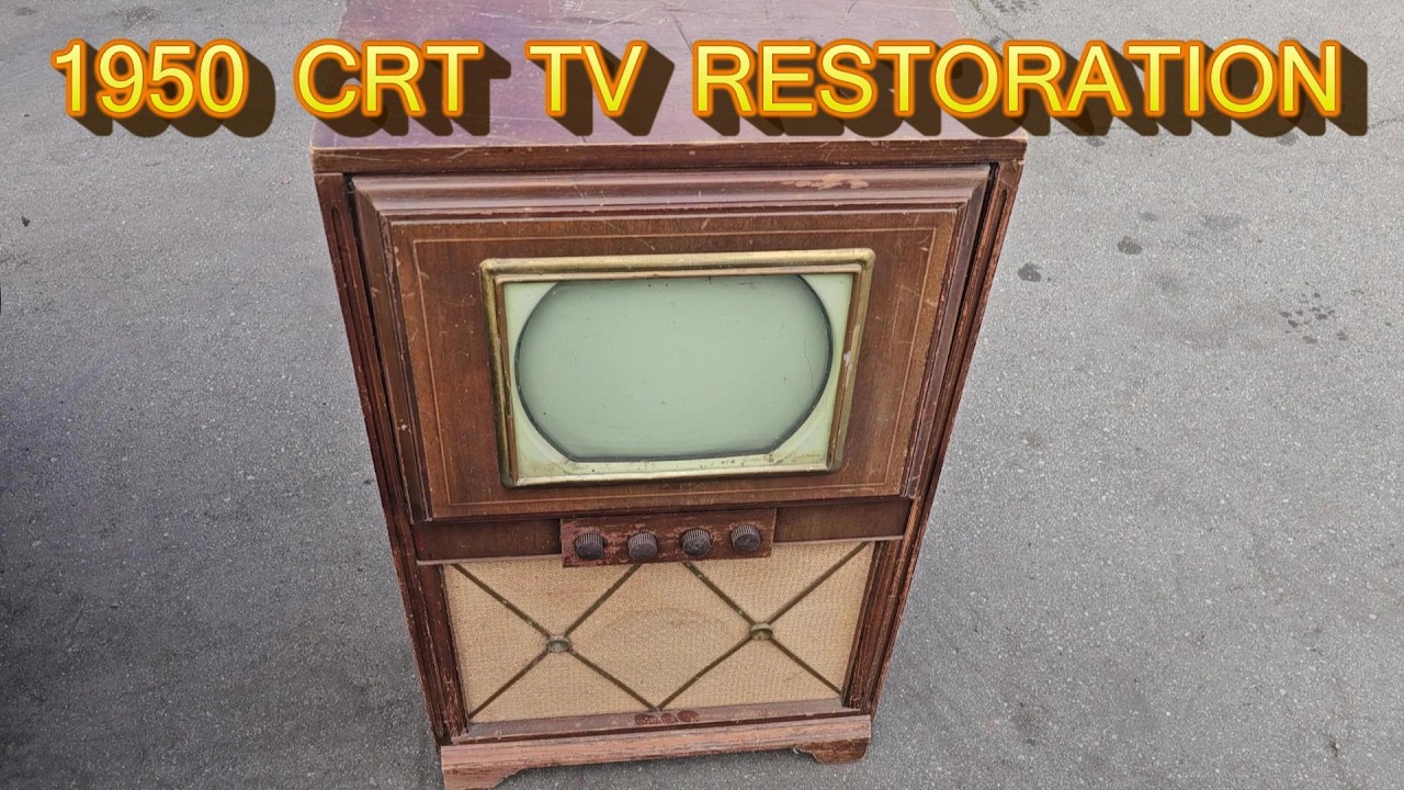 極上テレビ 1950 Sentinel 12 Inch Television Full Restoration Chassis And