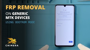 FRP Removal on MTK devices using ChimeraTool