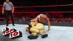 TOP 10 Raw moments wwe top 10, september 25, 2017