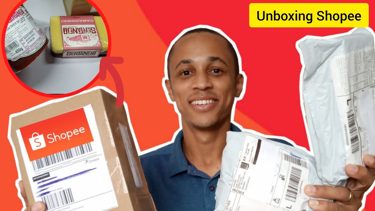 Mais um Unboxing SHOPEE / Veja no que deu ! Shopee é Bom?