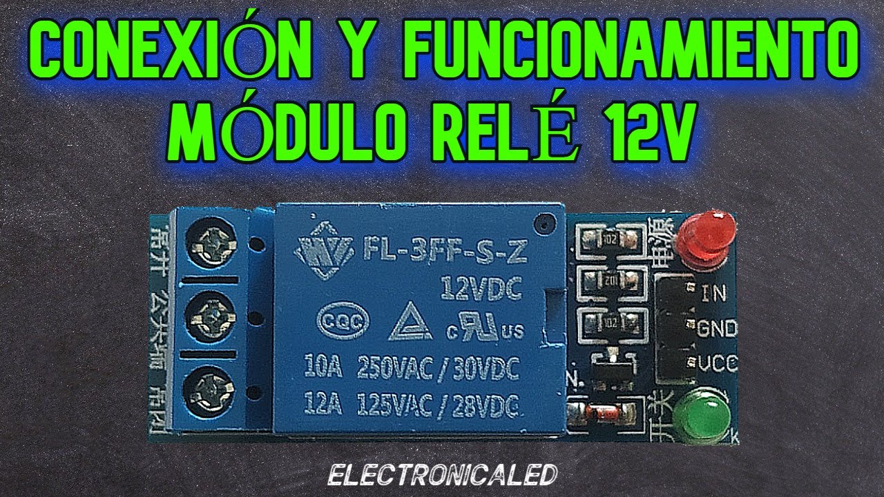 Rele Relay 12v 10A 1contacto