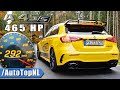 465hp mercedes amg a45 s posaidon 0292kmh acceleration  sound by autotopnl