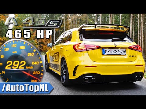 465HP Mercedes AMG A45 S Posaidon 0-292KMH ACCELERATION & SOUND by AutoTopNL