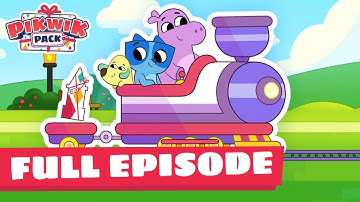 Pikwik Pack Full Episode 🎁✨ Season 1 Kip in the Caboose