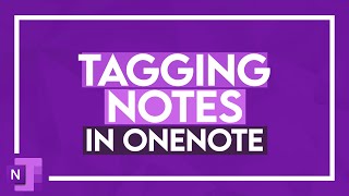 Tagging Notes in OneNote - OneNote Tutorial screenshot 5