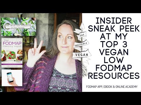 Insider Sneak Peek / Top 3 Vegan low FODMAP Resources/ The Irritable Vegan