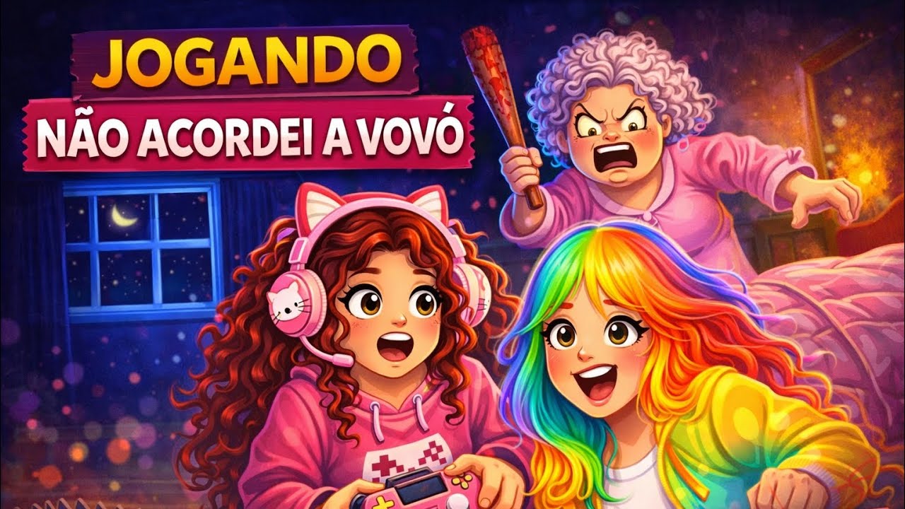 Tentamos escapar da vovó. Não conseguimos