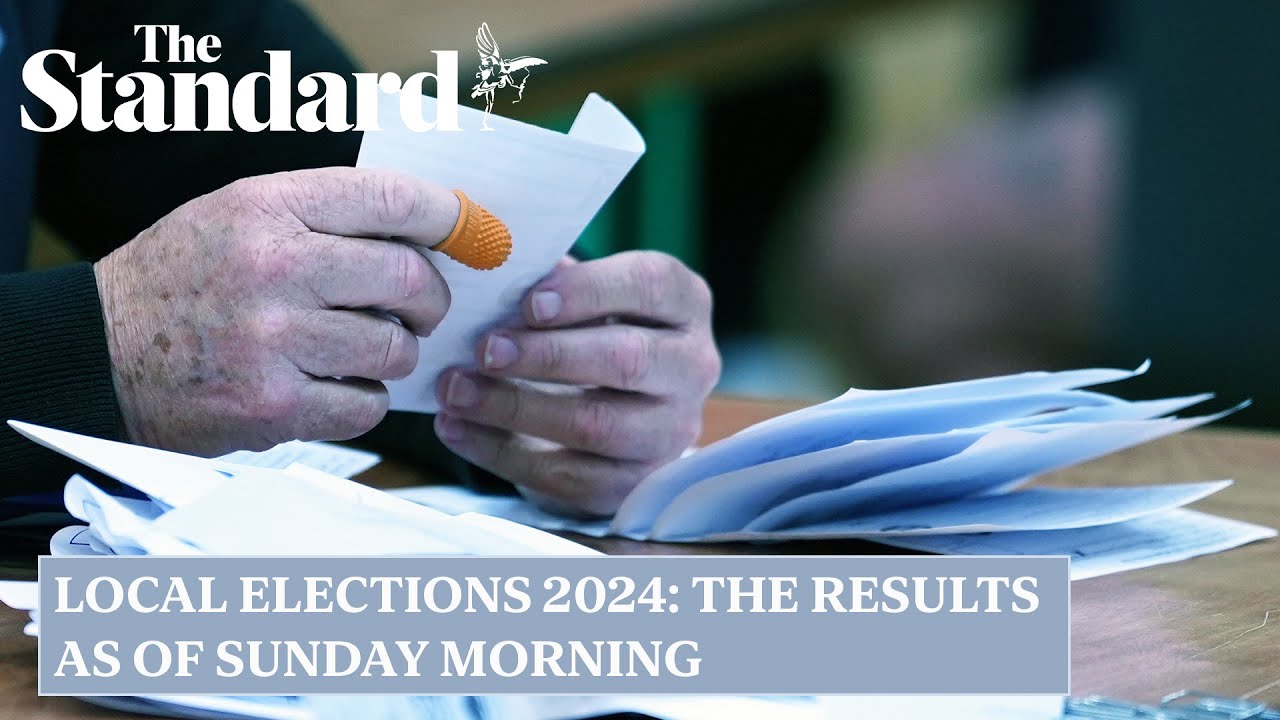 Local elections 2024: The results as of Sunday morning