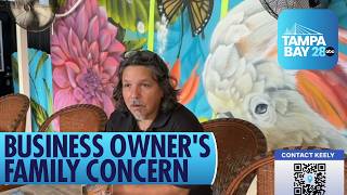 Colombian business owner checks on family after deadly earthquake