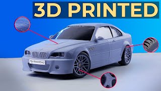 How i Fully 3D Printed BMW E46 M3 CSL (RC Car)