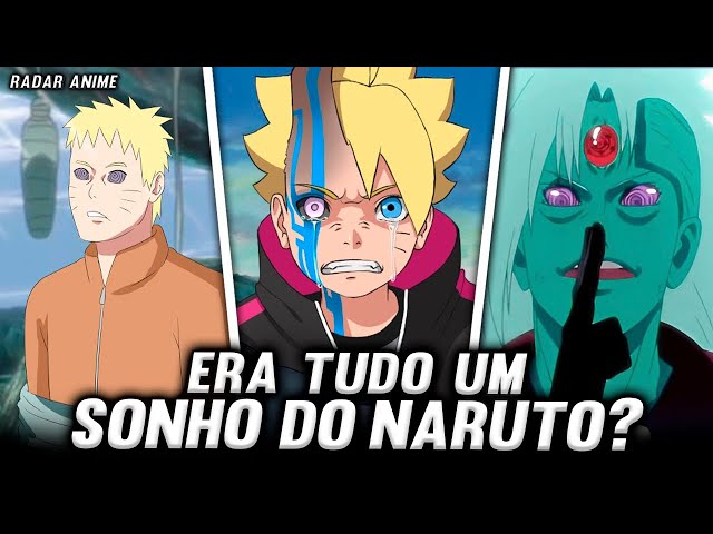 NARUTO ESTÁ NO TSUKUYOMI INFINITO DO MADARA! BORUTO É UM GENJUTSU DO MADARA  