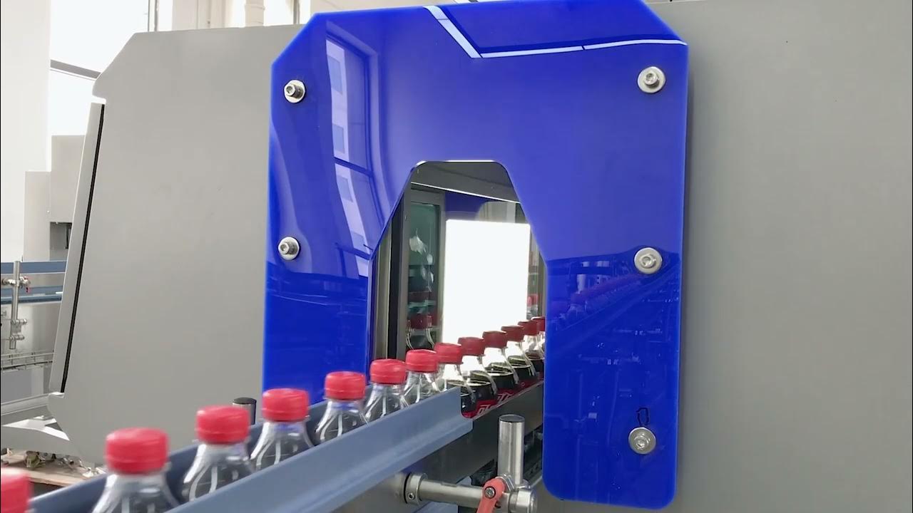 CocaCola capping level detectionVision inspection equipment YouTube
