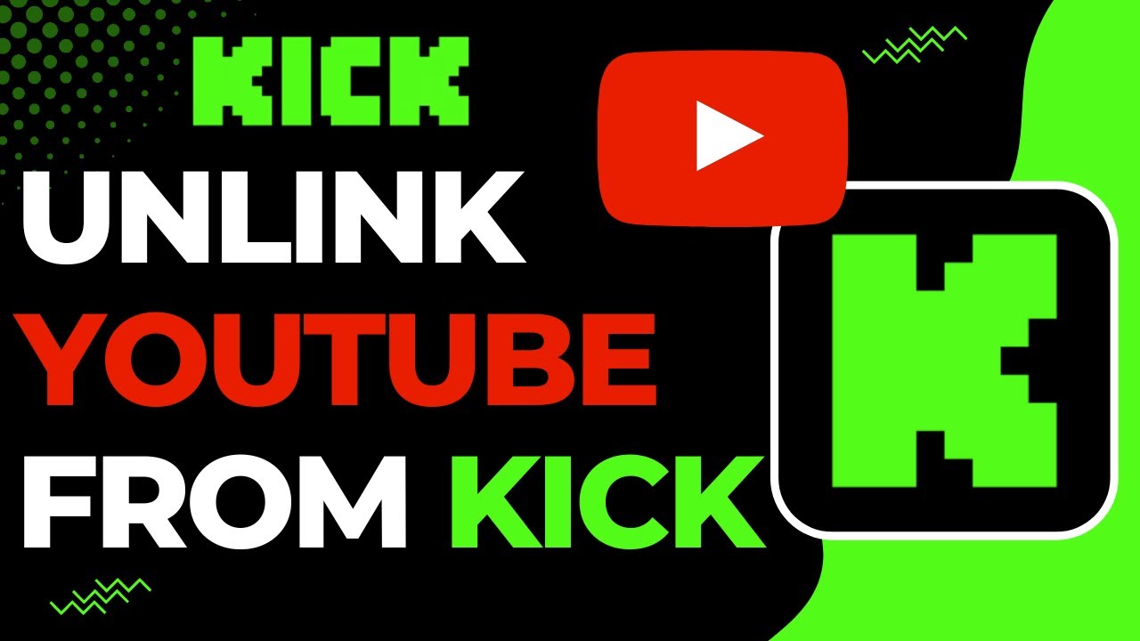 How to Unlink your YouTube Account from Kick Account | 2023 - YouTube
