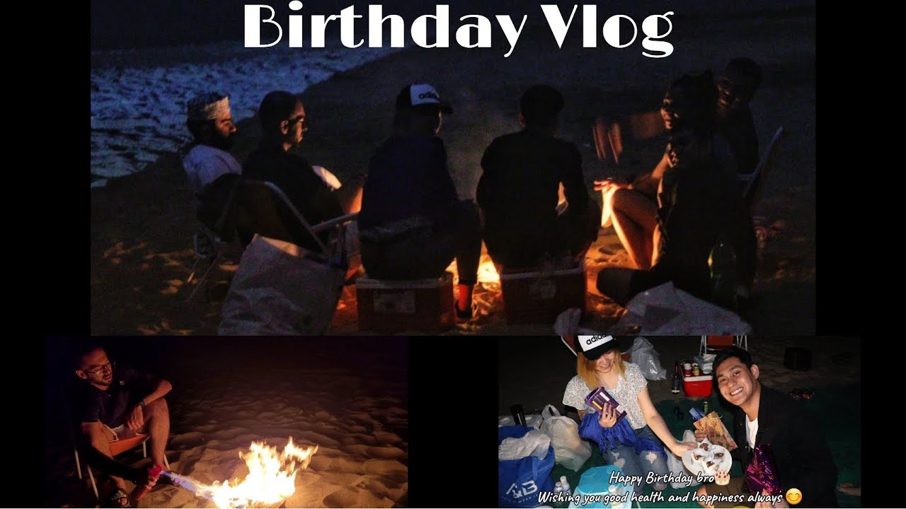 BIRTHDAY PARTY FOR MY FILIPINO FRIEND | BEACH | MUSCAT
