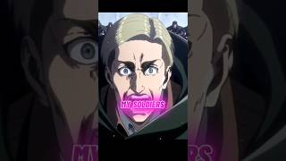 Best motivational speech [Attack on titan]  by Erwin #viral #anime #trending #animeedit