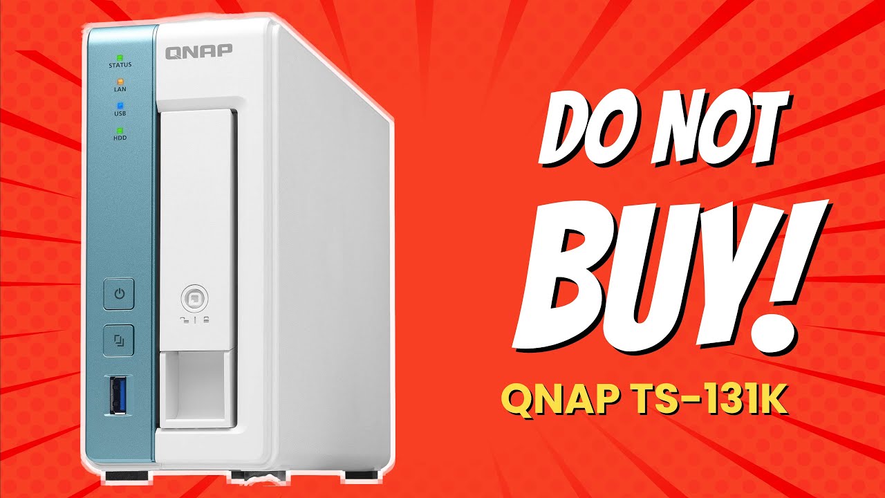 QNAP TS-131K 1 Bay NAS | 7 Reasons NOT to Buy 🚫💸 - YouTube
