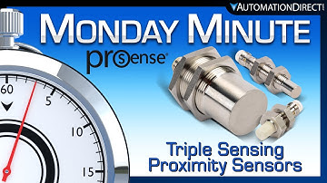 ProSense Metal Face & Extended Distance Proximity Sensors from AutomationDirect