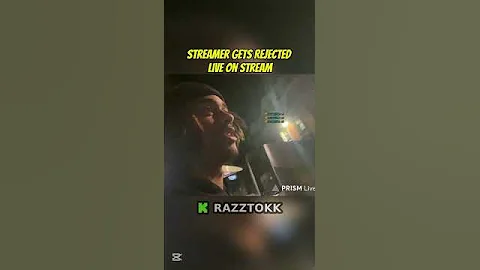 Streamer gets rejected #twitchclips #clips #rizz #funny #stream #live #stream #shorts
