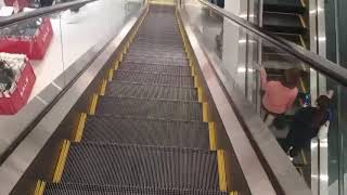 2x Mitsubishi escalator at Robinson Lifestyle Mukdahan, Mukdahan, Thailand 