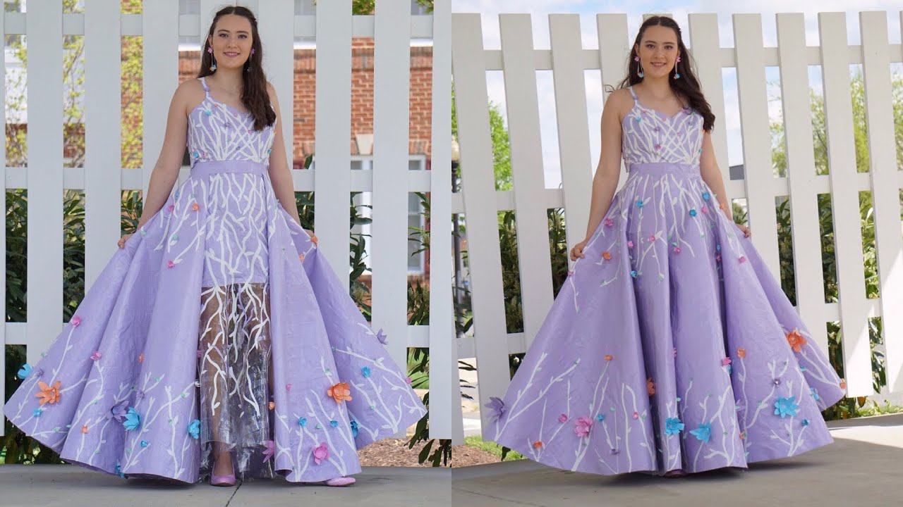 Local teen makes prom dress out of duct tape, could win 10K! | 97.1 WASH-FM, image size:1280x720