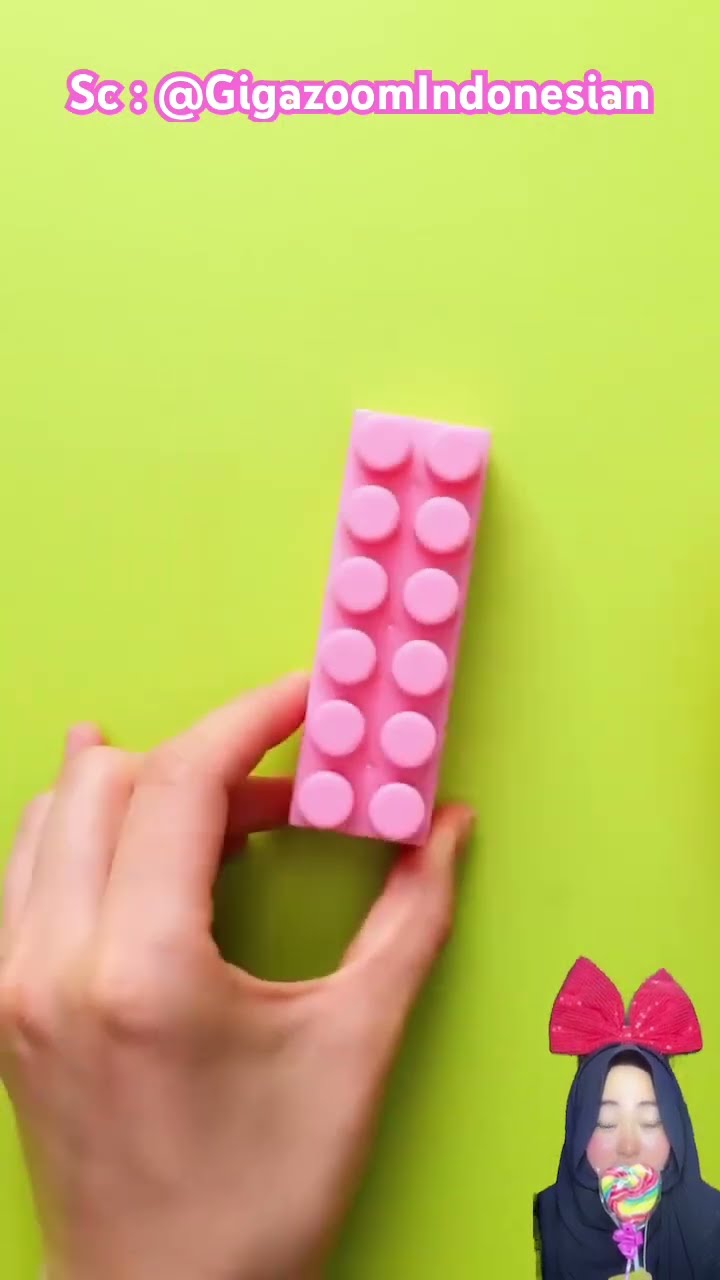 MAMA MEMBUAT SABUN CUCI TANGAN JADI LEBIH MENARIK SEPERTI LEGO ⁉️? @GigazoomIndonesian #shorts