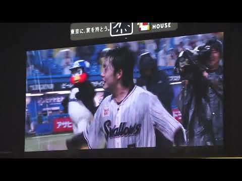 【雨天中止 ヘッスラ】2023/9/22(金) 丸山和郁、長岡秀樹(東京ヤクルトスワローズ) 雨天中止 ヘッドスライディング