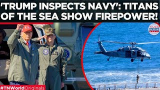 TRUMP TESTS NAVY'S VALOR IN OPEN SEA: USS George H.W. Bush Flexes Its Lethal Firepower | World News