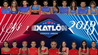 Orden de Eliminación: Exatlon Estados Unidos 2018: 1era Temporada