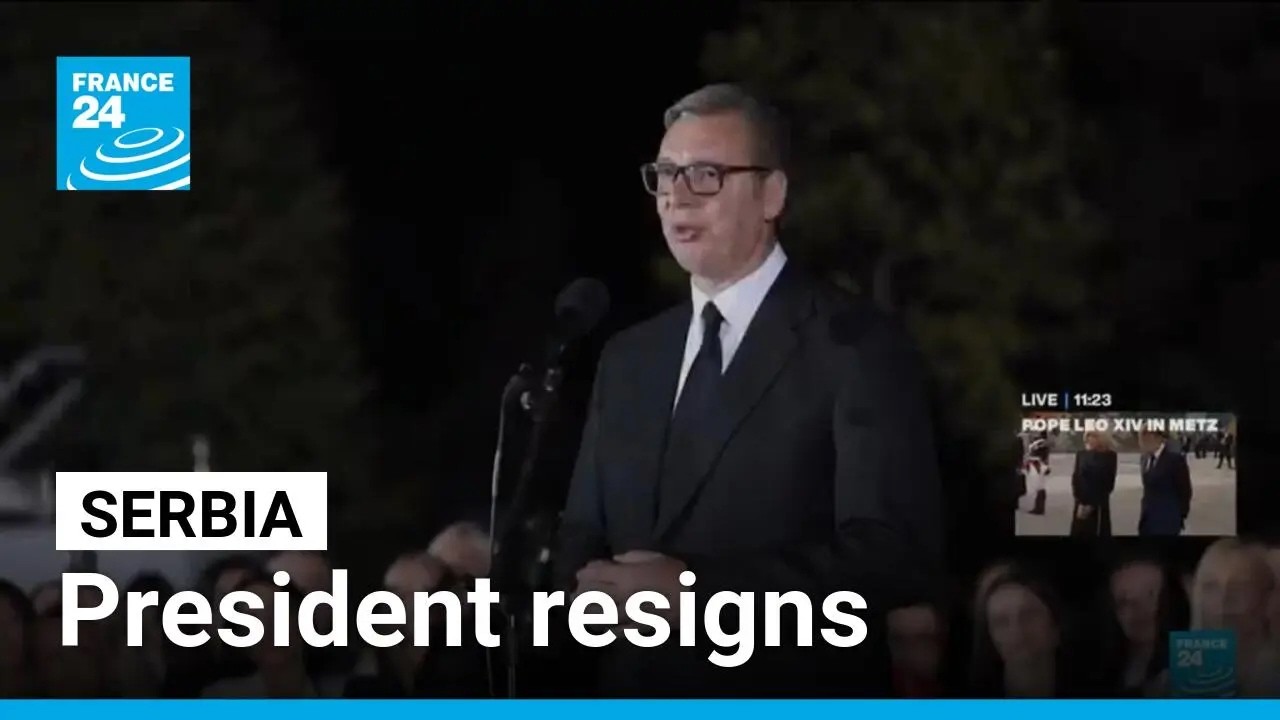 Serbia's populist President Vucic resigns to run for PM • FRANCE 24 English