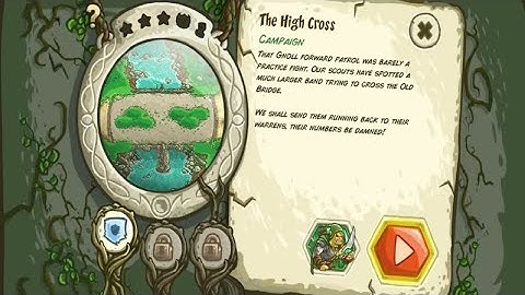 Kingdom Rush Origins - The High Cross (Level 2) Campaign Veteran Walkthrough