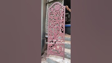 MDF 3D Carving | CNC Router | Mandir design