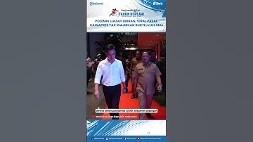 Polemik Ijazah Wapres Gibran, Viral Isi Pasal PKPU Cawapres Tak Wajibkan Bukti Kelulusan SMA