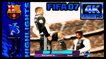 FC Barcelona vs Juventus ➤ FIFA 07 2021 Patch 2022 Version ➤ Subscribe to get this Patch for Free!