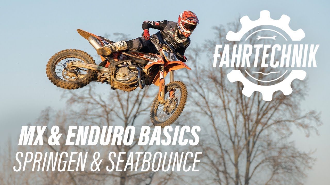Fahrtechnik MX und Enduro: Springen (Grundlagen und 