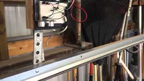 Arduino driven garage door sensor