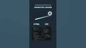 Animated Loader | #html #css #bintscripts