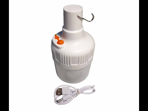 Лампа для кемпінгу BK 1820 USB charge, видео 1