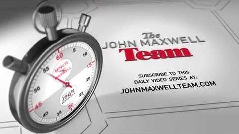 Problem Solving Series 8 - A Minute With John Maxwell, Free Coaching Video