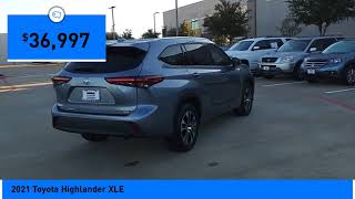 2021 Toyota Highlander Jersey Village TX P2777